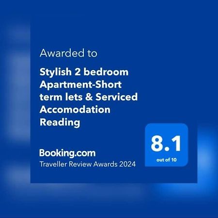 Stylish 2 Bedroom Apartment-Short Term Lets & Serviced Accomodation レディング エクステリア 写真